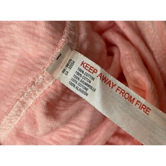 Free People Elisa Women's M Pink Dress Cotton Maxi Beach Ruffled One-Shoulder - Picture 9 of 9